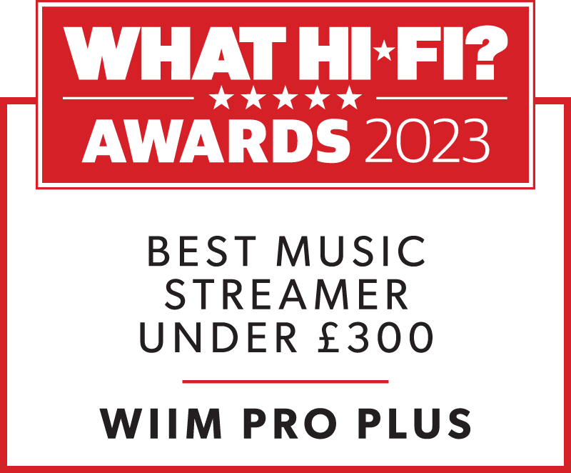 WiiM Pro Plus What Hifi winner 2023 - Hifistudio79 voor de beste Audio Hifi